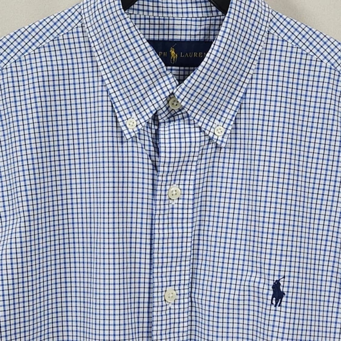 100 POLO 폴로 랄프로렌 체크 반팔 셔츠 상품이미지2