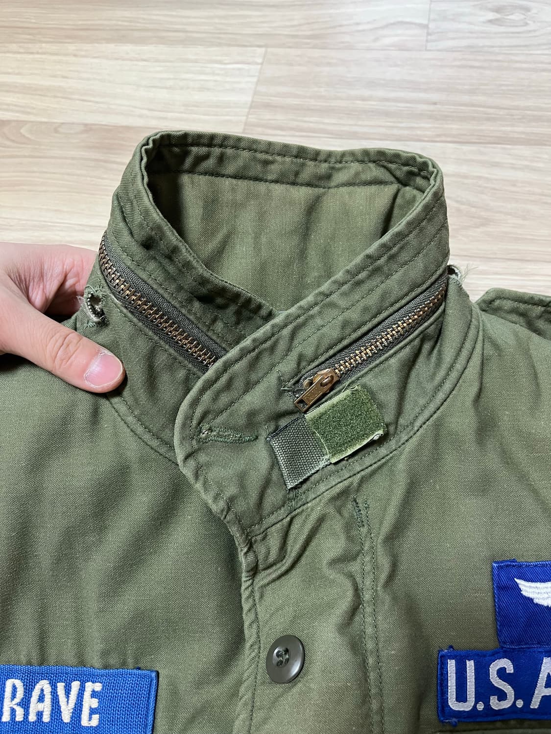 [내피 포함 풀세트] 74’s 3세대 USAF M65 필드 자켓 S-R 상품이미지9