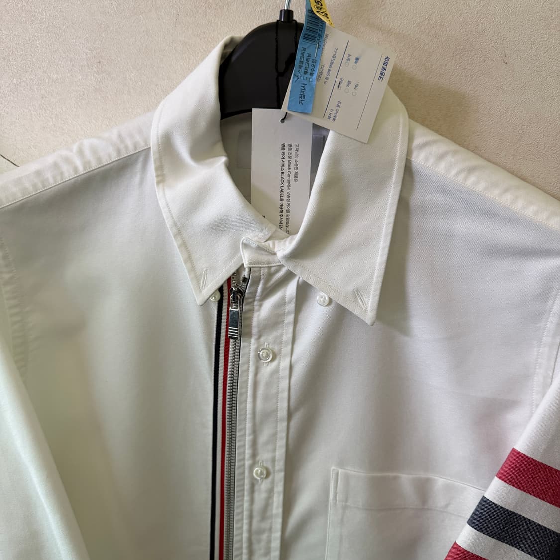 톰브라운 사선완장 셔츠자켓 2 (100) 드라이완료 상품이미지4