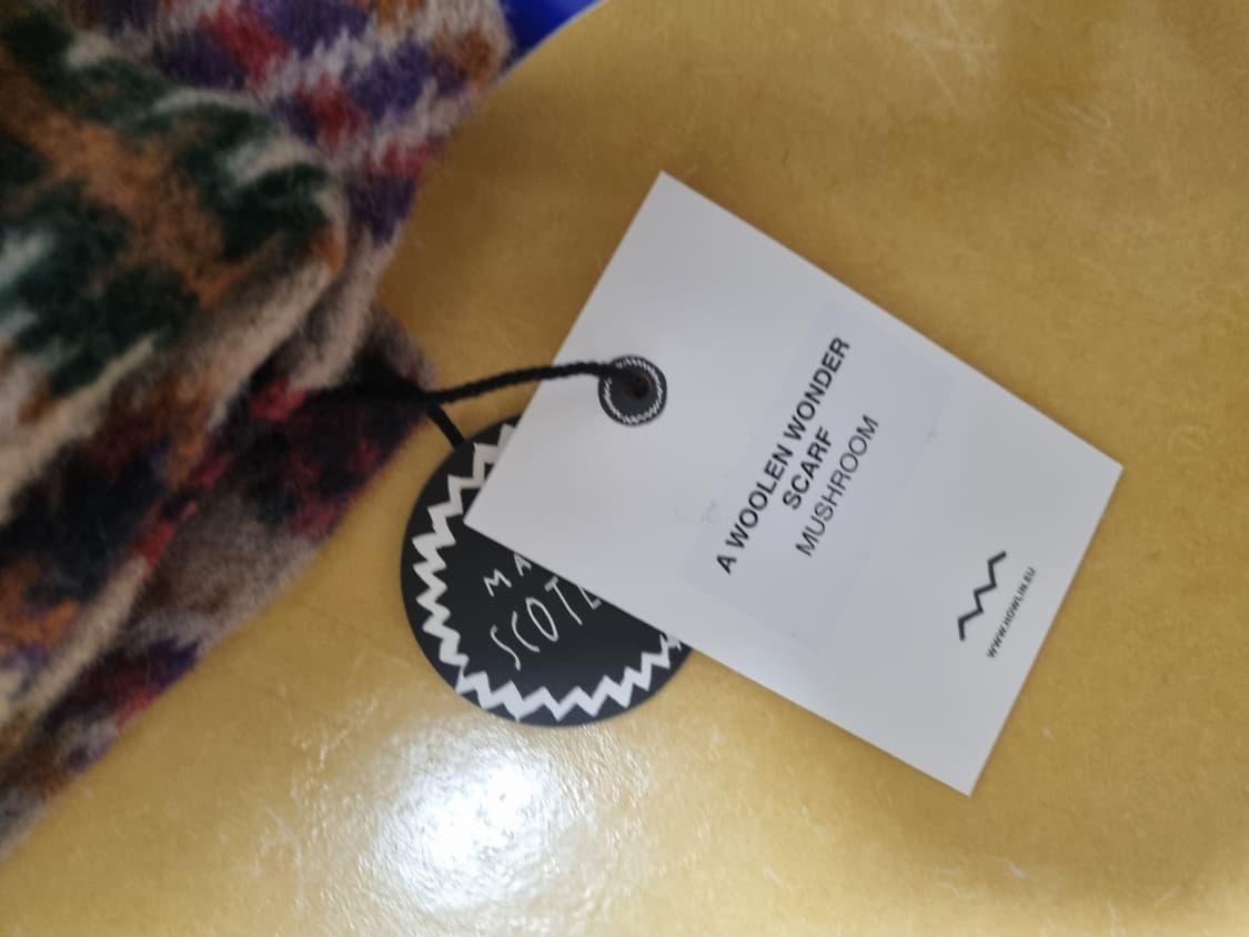 하울린 울른 원더 스카프 머쉬룸 새상품 상품이미지2