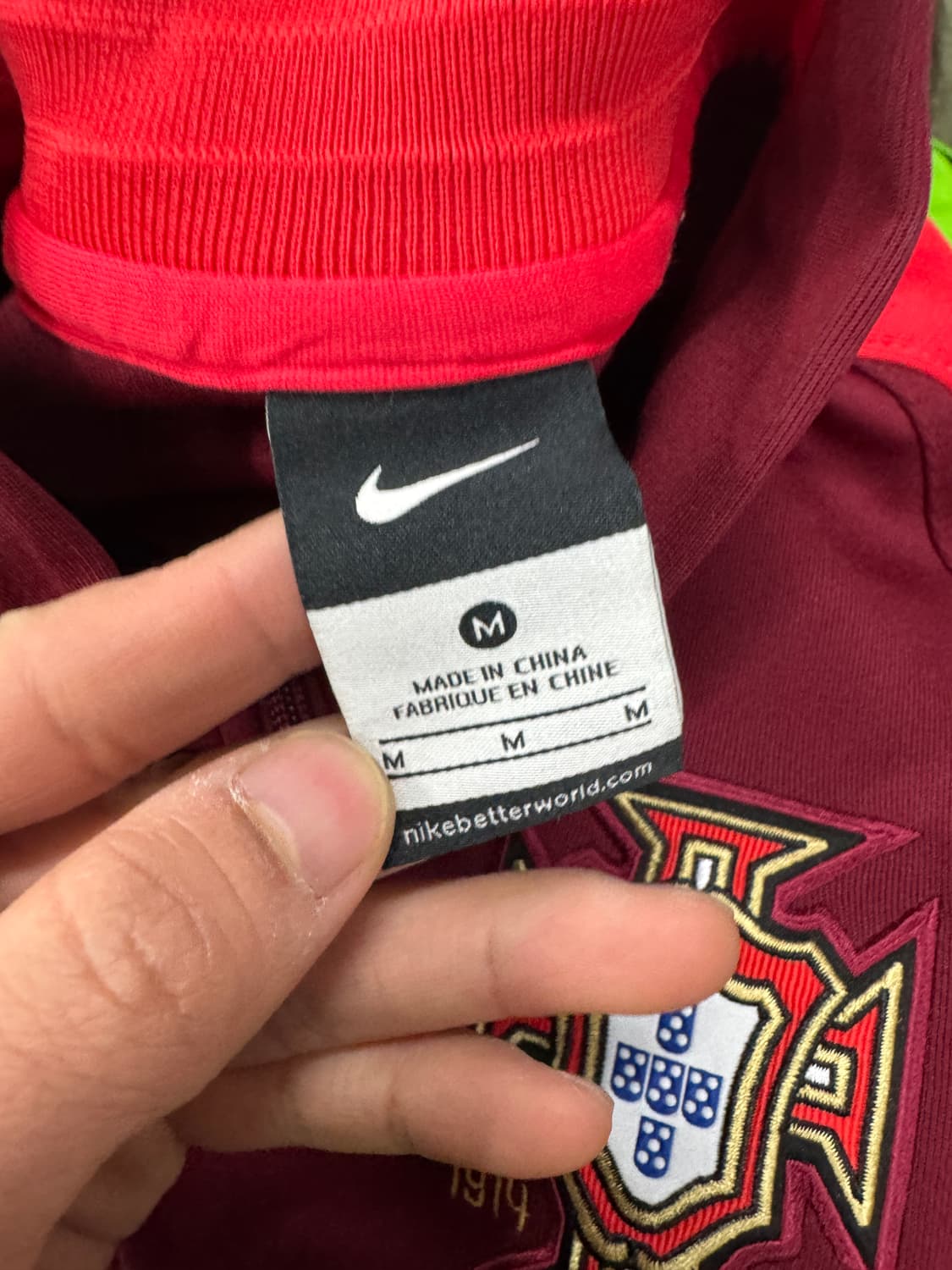 나이키 포르투칼 집업 M 상품이미지4