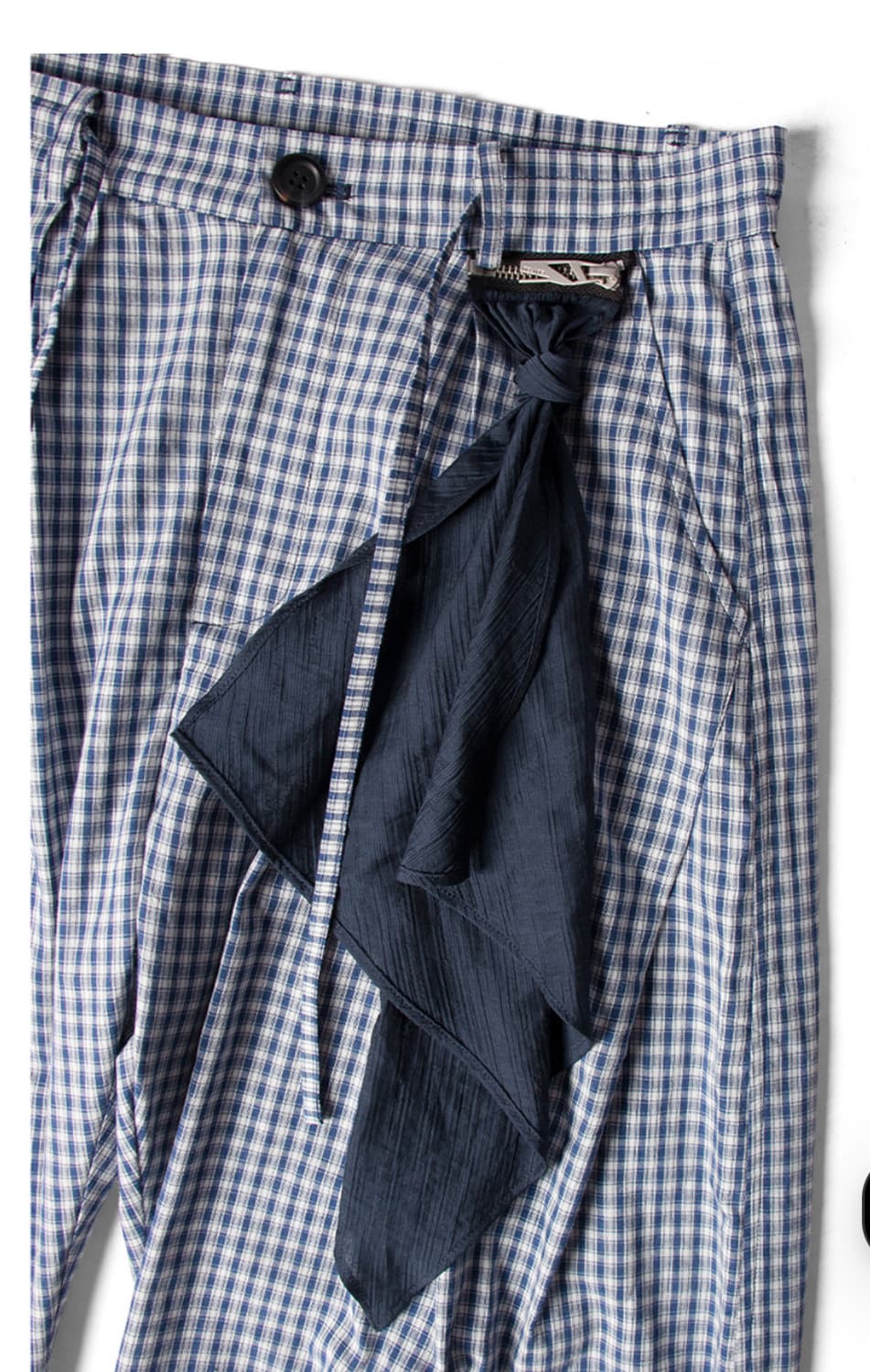 Relabel gingham cotton pants 상품이미지3
