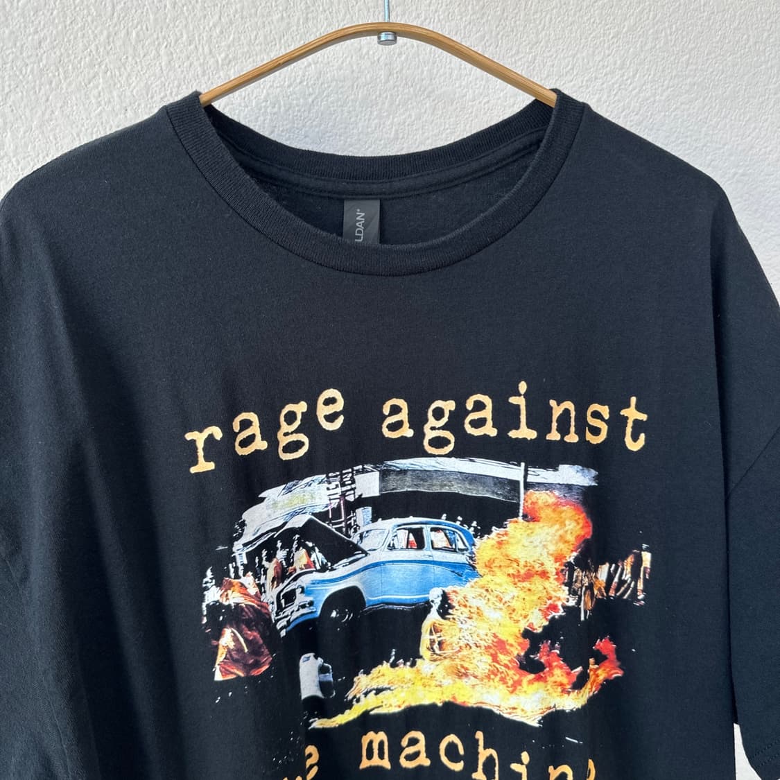 [XL] 레이지 어게인스트 더 머신 밴드 티셔츠 - 길단 헤비 상품이미지2