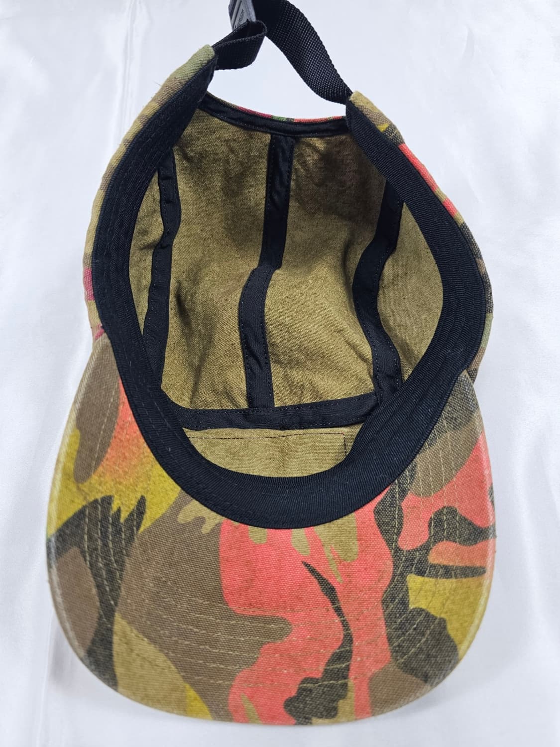 슈프림워시드카모캠프캡 상품이미지2