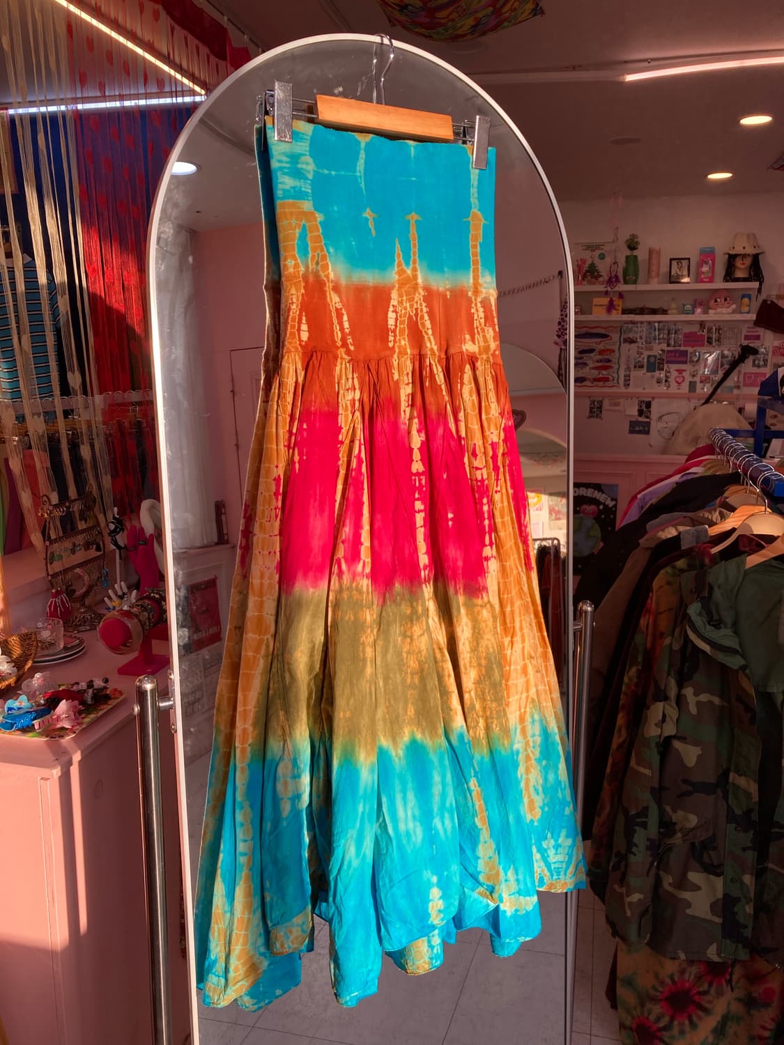 빈티지 타이다이 썸머 원피스/스커트 상품이미지1