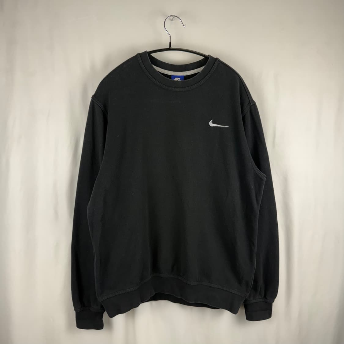 (무료배송)L) 나이키 스우시 맨투맨 블랙 상품이미지2