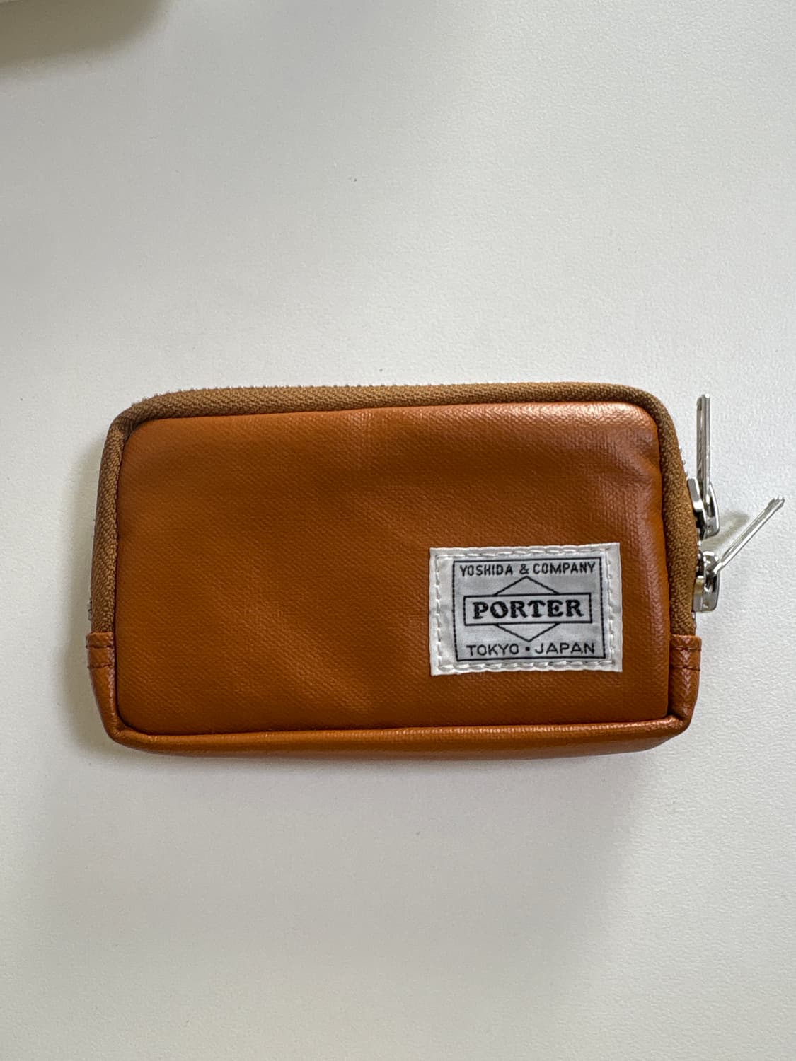 포터 코인 케이스 카멜 컬러 상품이미지3