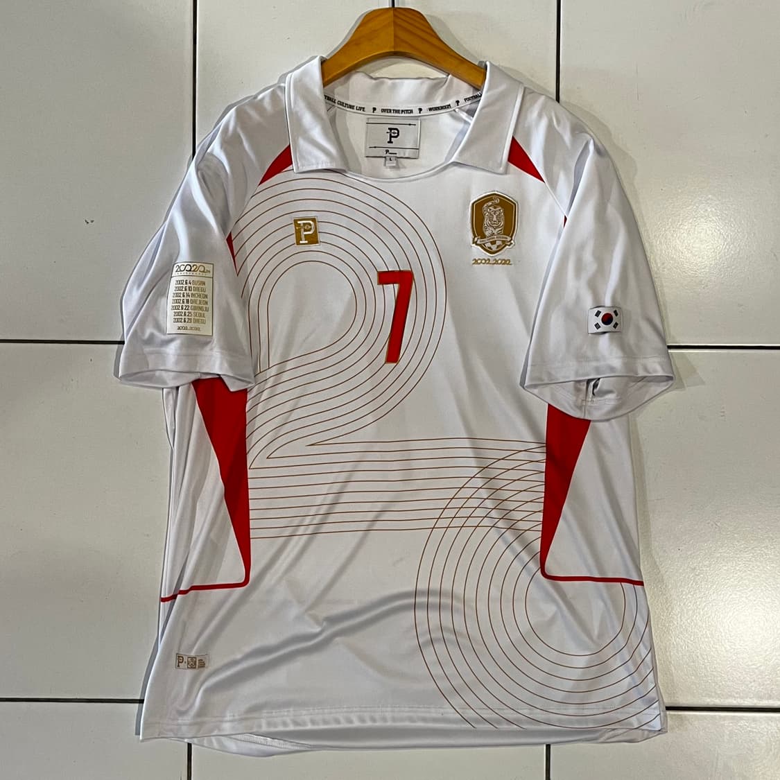 오버더피치 2002월드컵 20주년 복각 유니폼 손흥민 상품이미지1