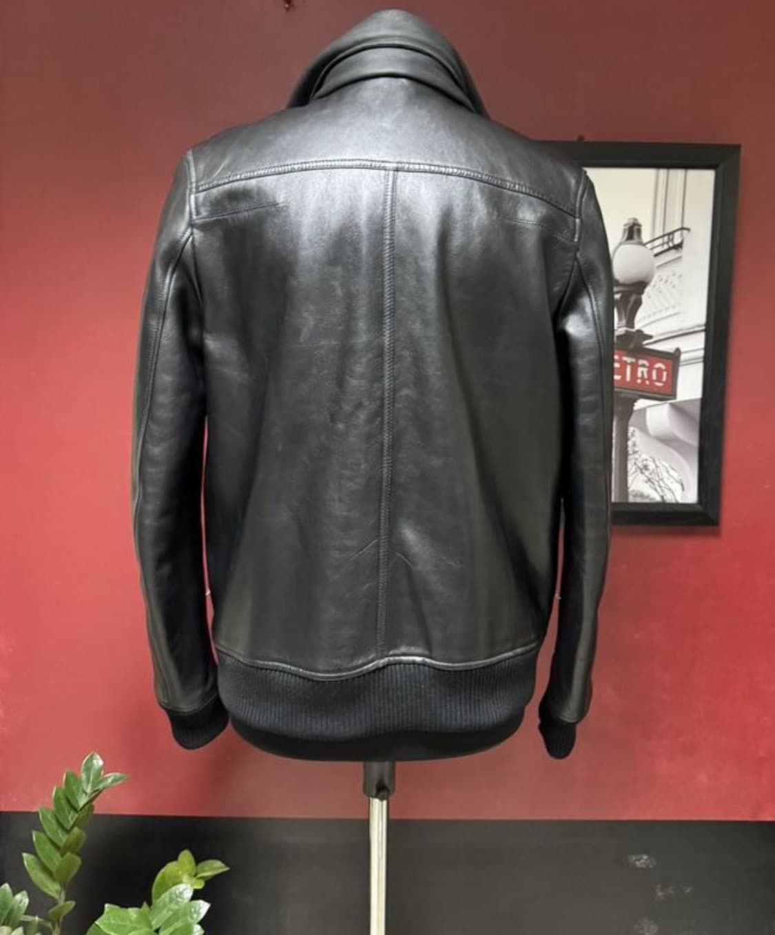 DIOR HOMME 디올 옴므 집업 블루종(레더-램스킨)해외발송 상품이미지6