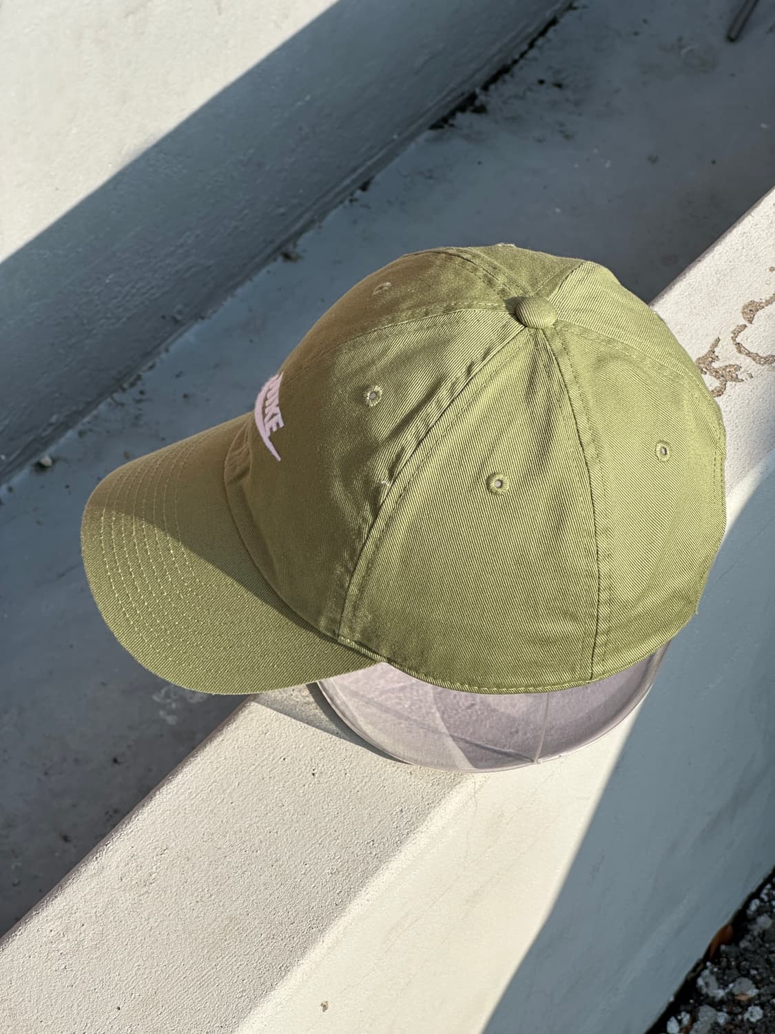 [F] 나이키 로고 헤리티지86 퓨추라 오일그린 볼캡 모자 상품이미지3