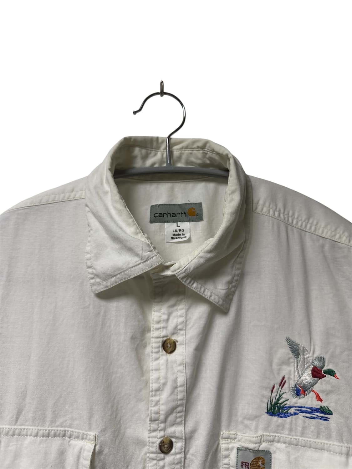 칼하트 투포켓 긴팔셔츠 L 상품이미지2