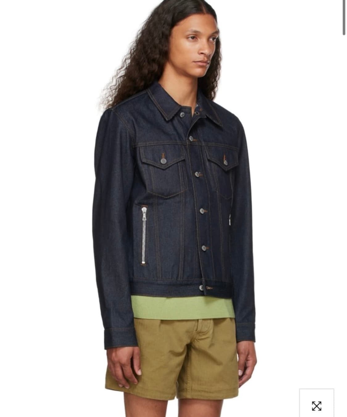 (L) 드리스반노튼 21fw 크롭 데님자켓 상품이미지3