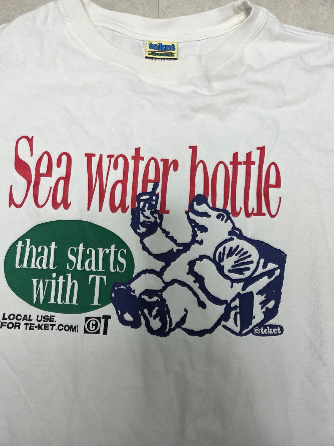 테켓 teket 그래픽 반팔 티셔츠 상품이미지2