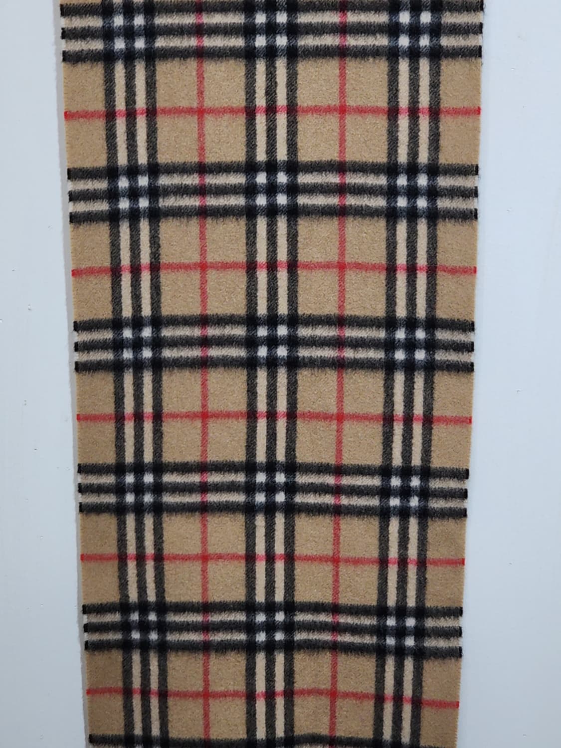 (정품) 버버리 캐시미어 머플러 노바체크 목도리 베이지  상품이미지3