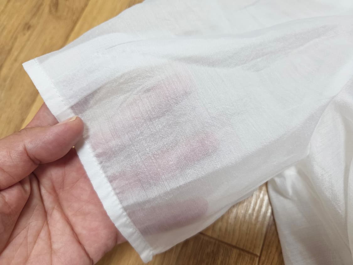 다바걸(DAVAGIRL) 시스루 블라우스 55-66 새상품  상품이미지4