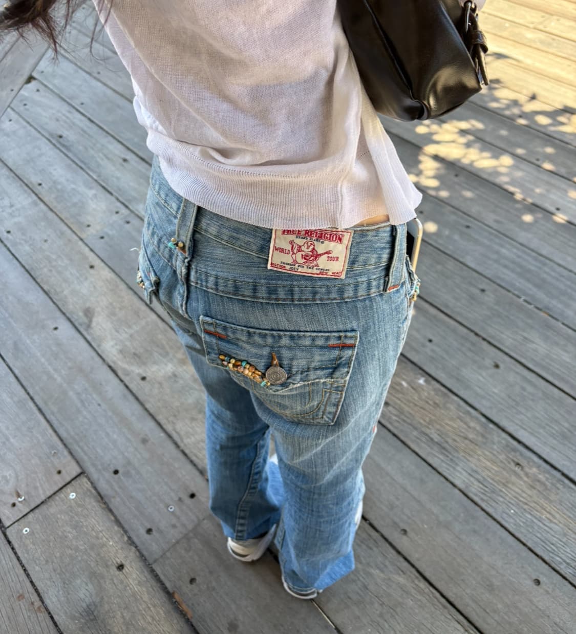 트루릴리전 데님 팬츠 부츠컷 로우라이즈 26 상품이미지2