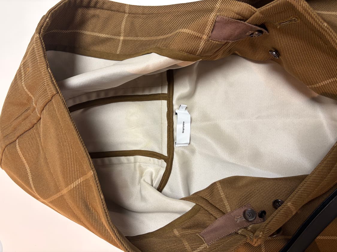 Graphpaper 체크 패턴 코트 사이즈 1 상품이미지6