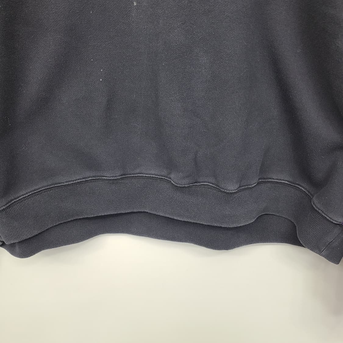 [정품] 캐피탈 투톤 빅 플리스 본 스웻셔츠 블랙 퍼플 (EK-1139) 상품이미지4