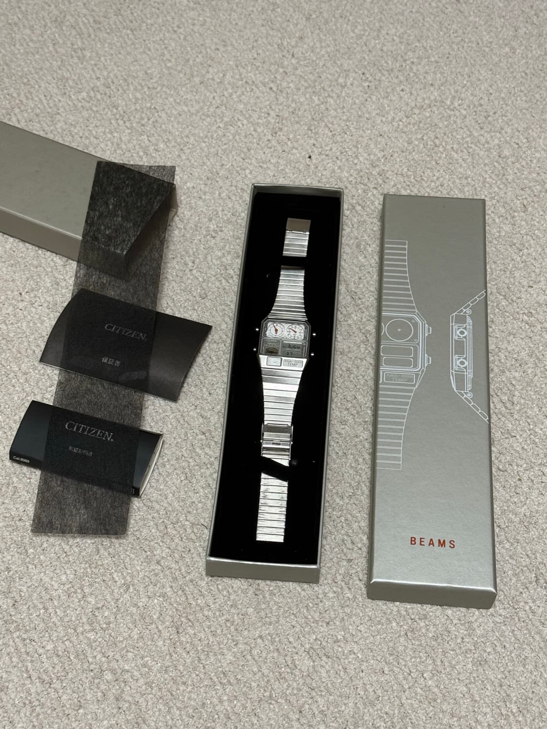 시티즌x빔즈 아나디지템프 별주 스켈레톤 상품이미지1