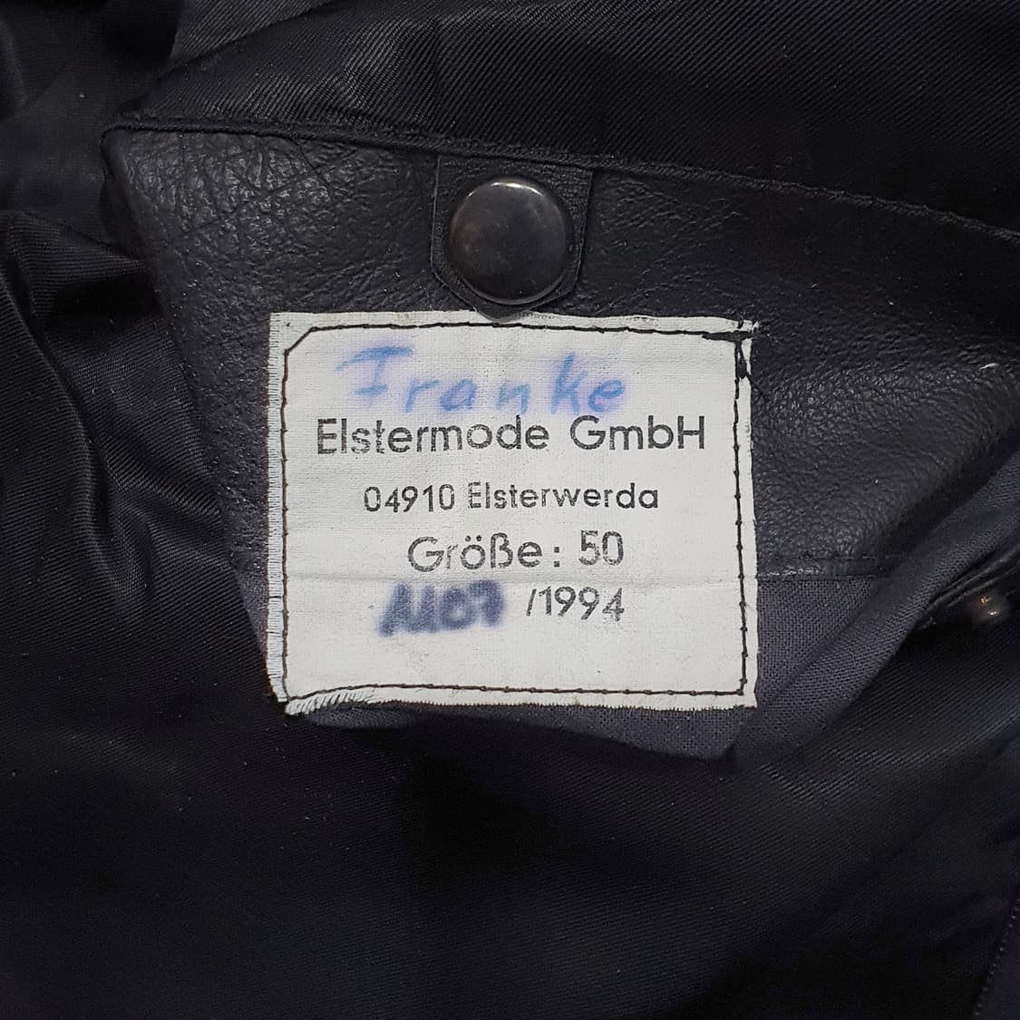 빈티지 90s polizei 독일 경찰 가죽자켓 105-110 상품이미지9