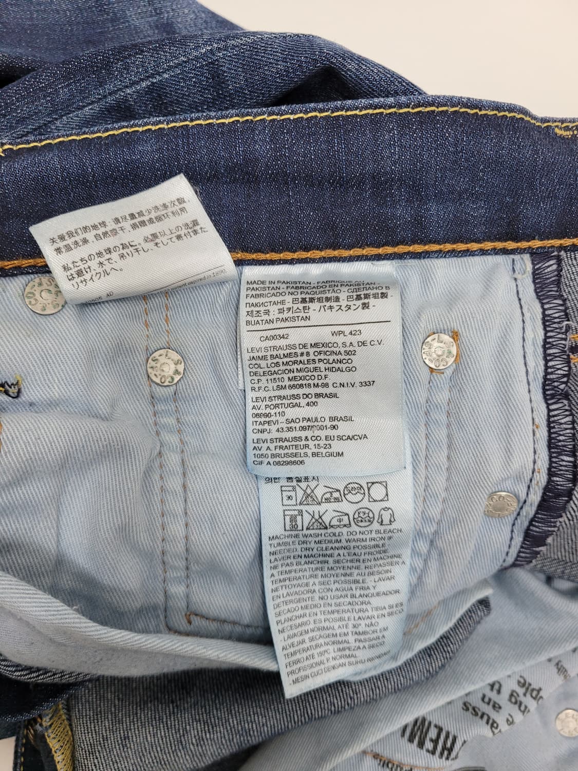 LEVI'S 리바이스 513 데님 청바지 / 남 32
 상품이미지7