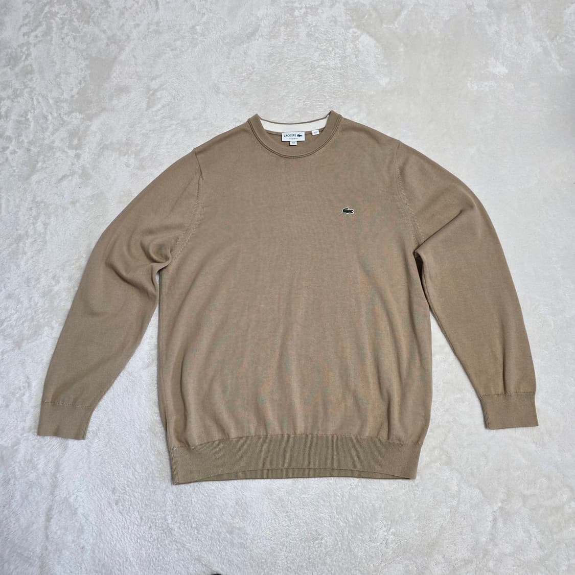 (XL)라코스테 라운드넥 니트  상품이미지1