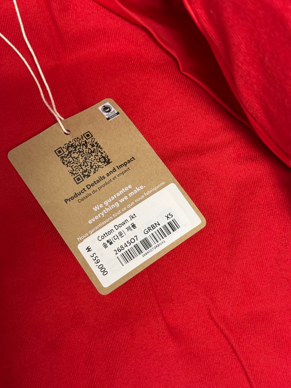 파타고니아 50주년 기념 한정판 패딩 새제품 (가격 택 O) 상품이미지3