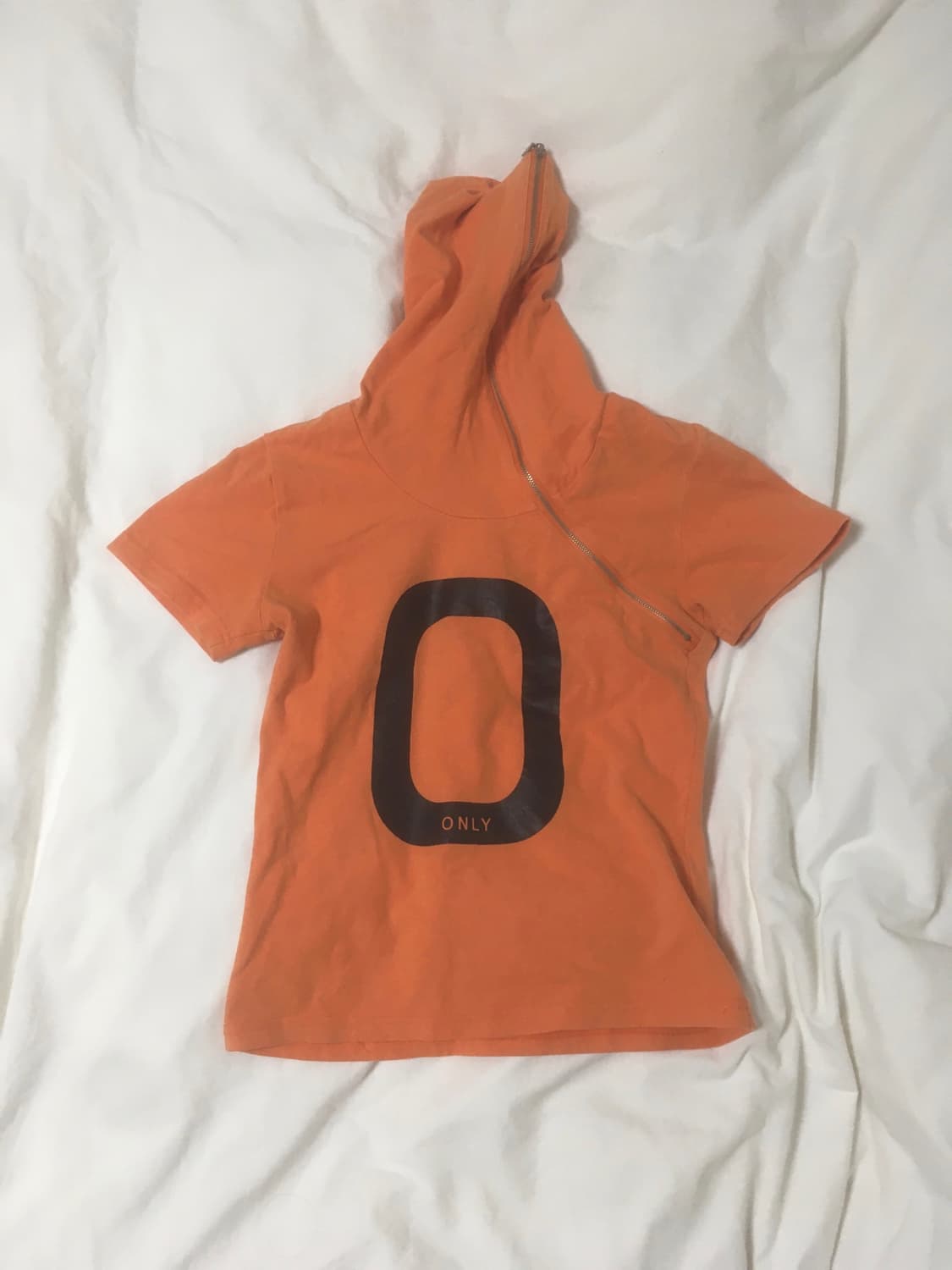 ONLY orange zip hoodie 상품이미지2