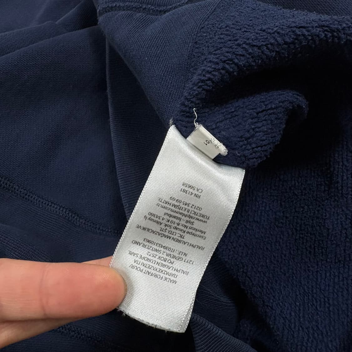 폴로랄프로렌 써멀 후드집업 상품이미지5