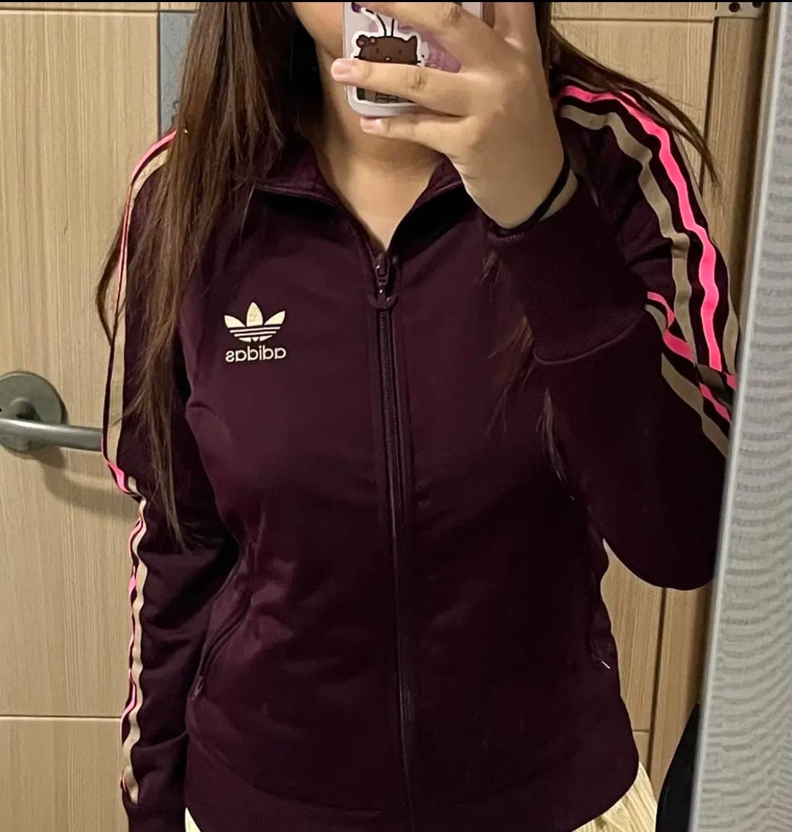 아디다스 버건디 파이어버드 져지 상품이미지1