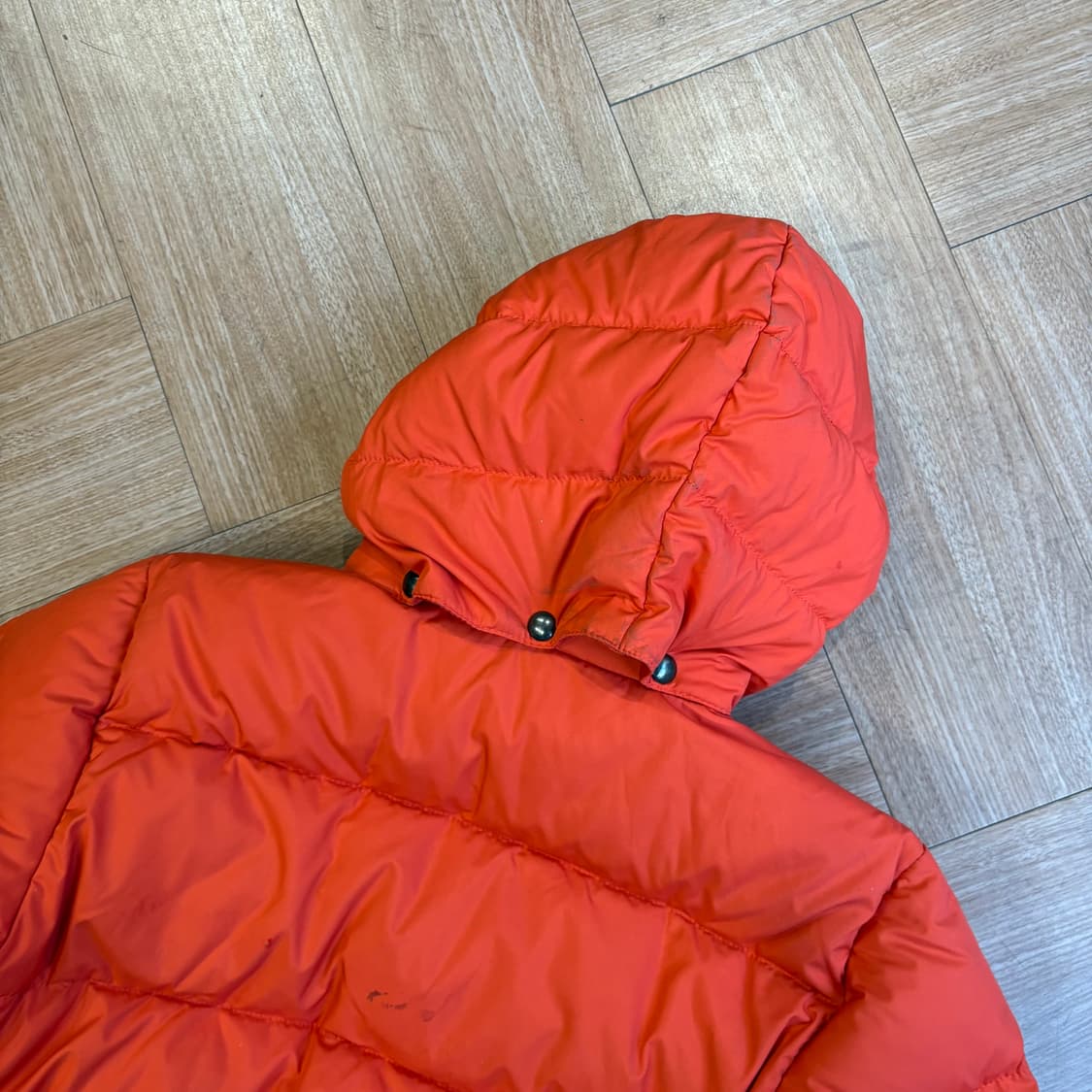 폴로 랄프로렌 오렌지 후드 덕다운 푸퍼 자켓 상품이미지5