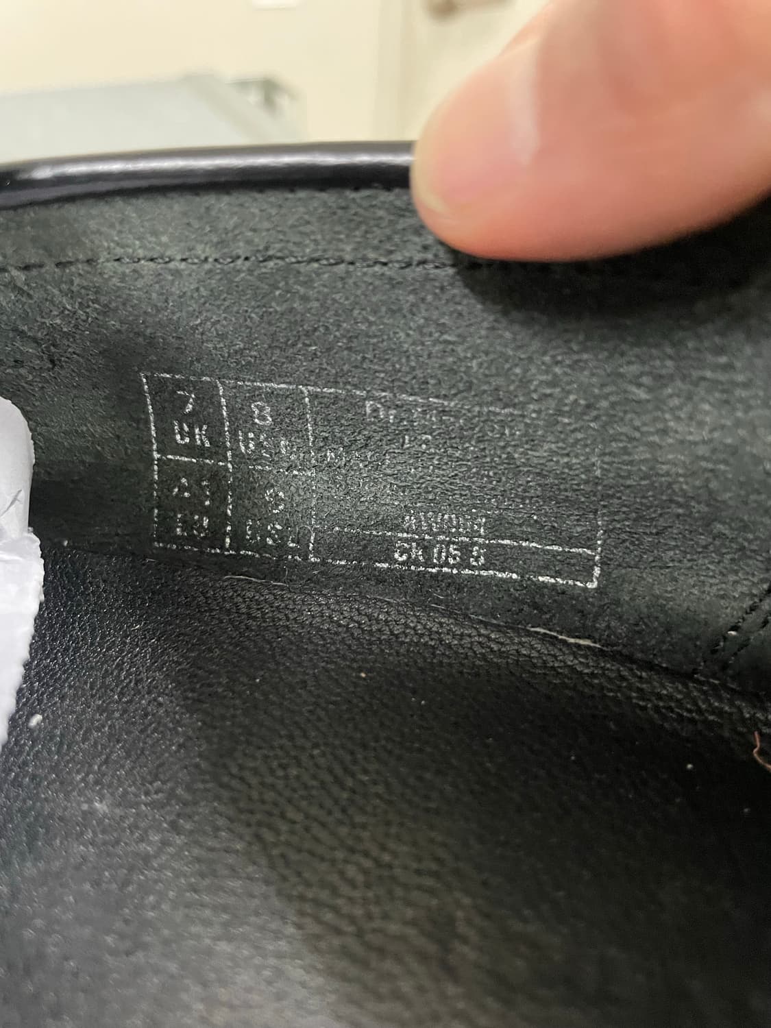 닥터마틴 아드리안 블랙 uk7 상품이미지10