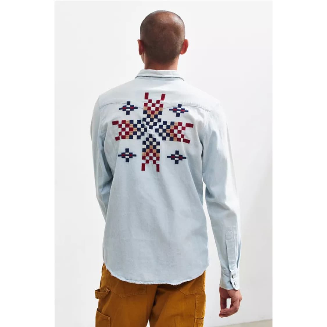 [XL] 데우스 나바호 스티치 웨스턴 데님셔츠  상품이미지10