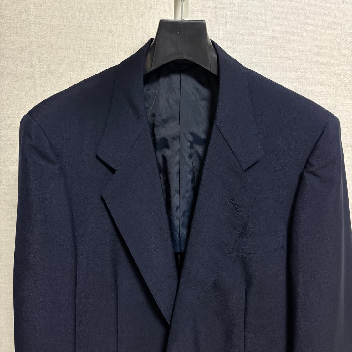 발렌시아가 BB 로고 은장 블레이저 자켓 / 네이비, L 상품이미지2