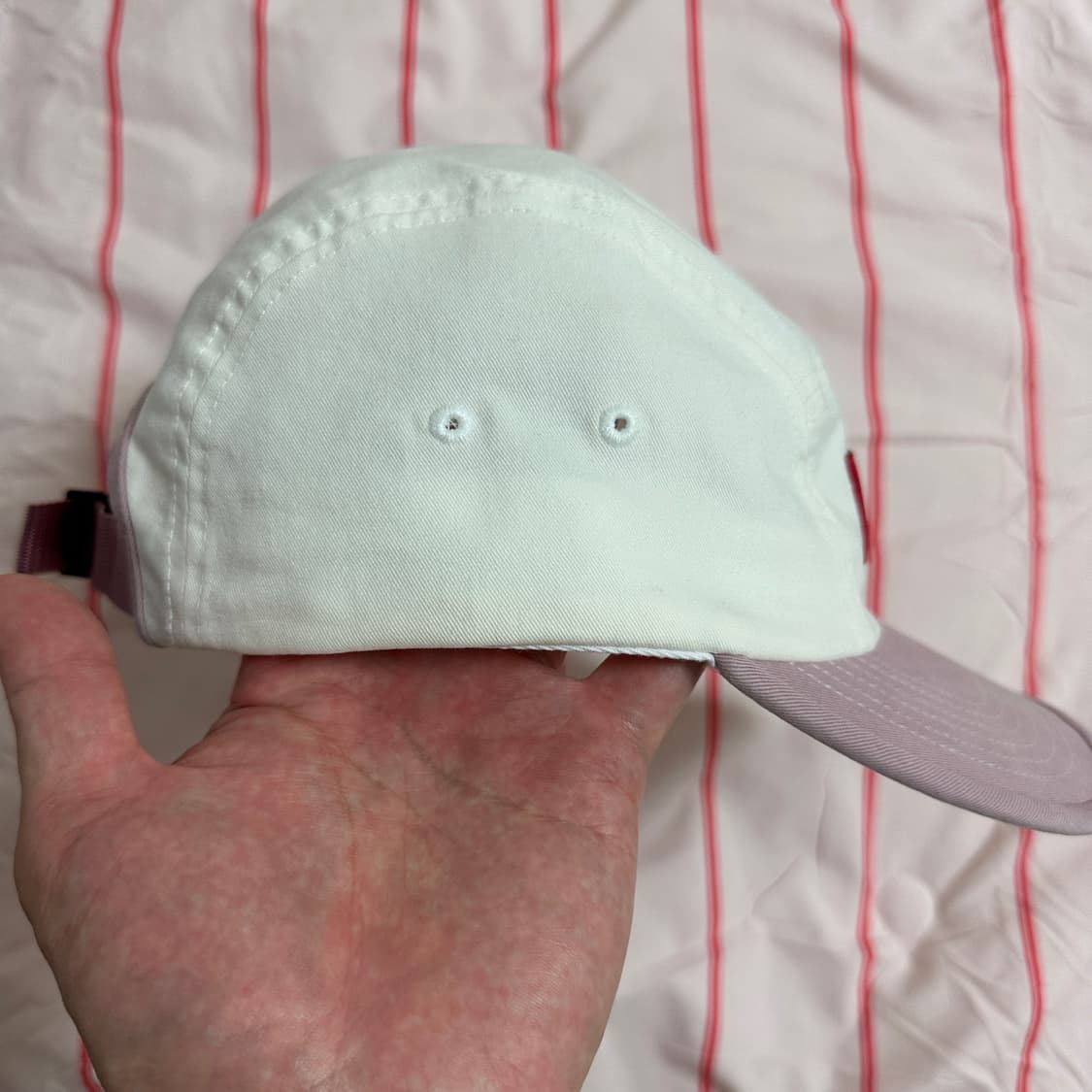 슈프림 투톤 트윌 캠프캡 화이트_22ss 상품이미지6