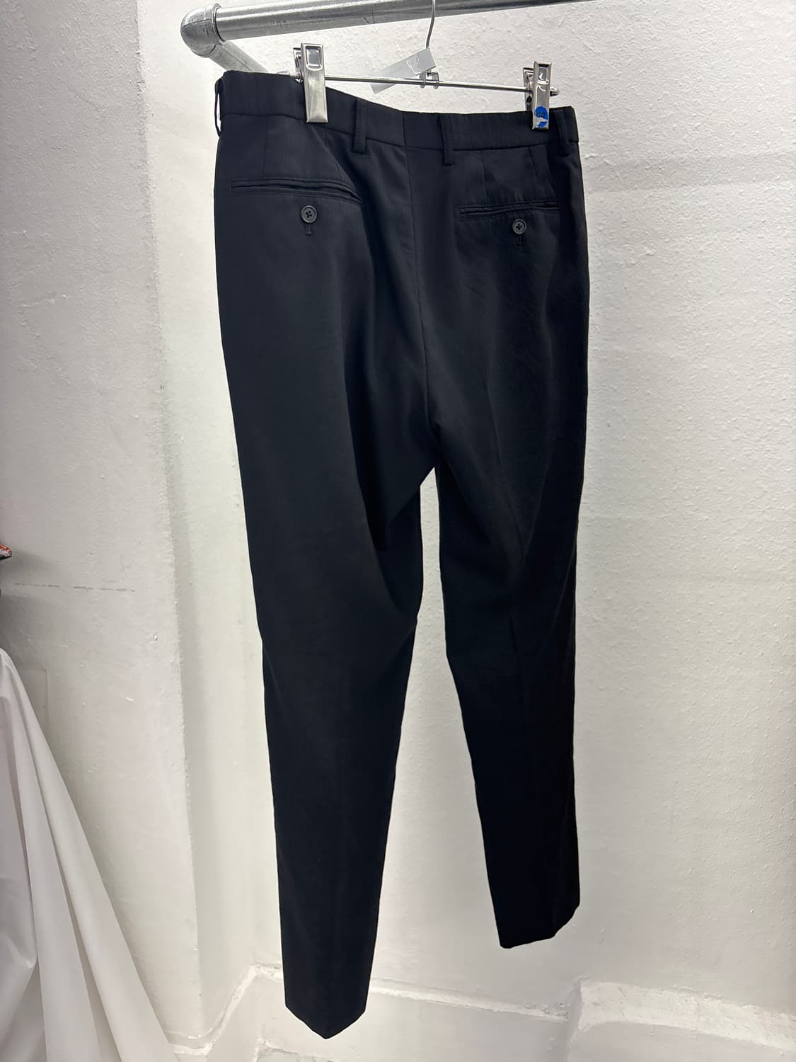 스트라이프 테이퍼드핏 슬랙스 상품이미지3