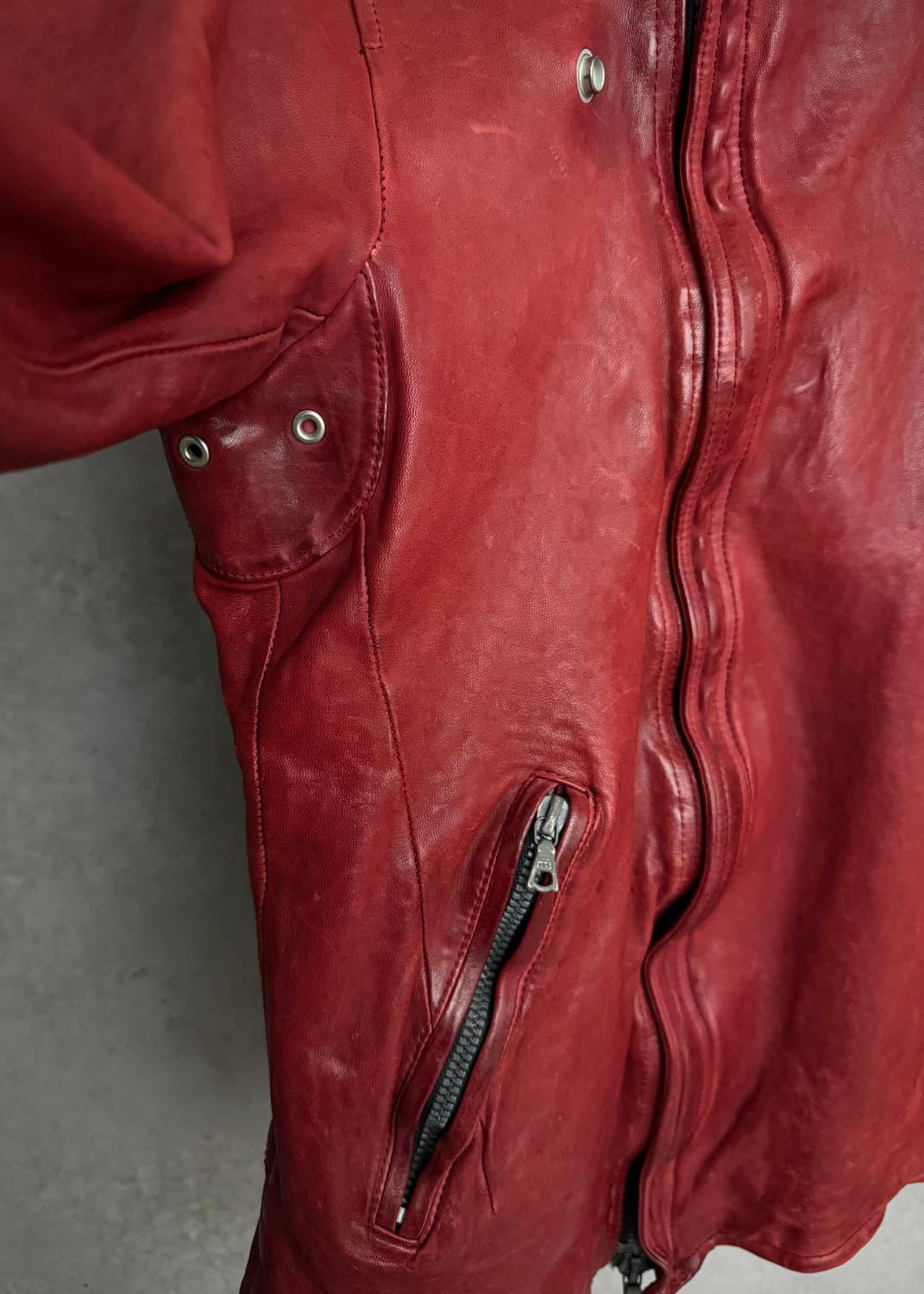 Backlash horse leather jacket 상품이미지4