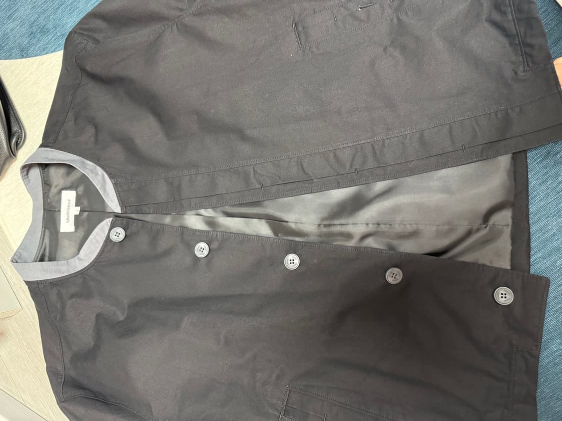 [미세키서울 맨X리제임스]Two-tone blouson jacket BL 상품이미지4
