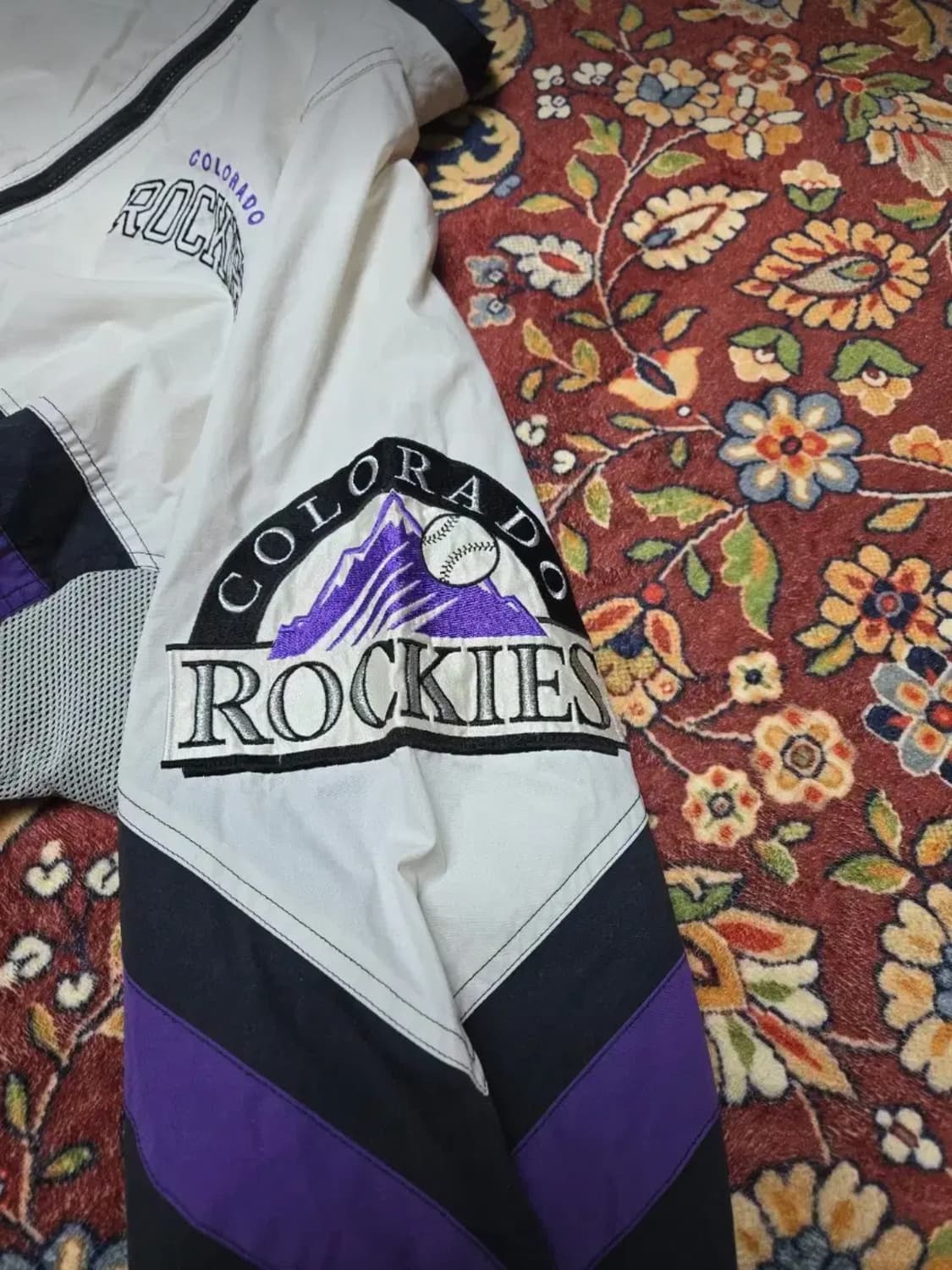 90s스타터 STARTER MLB 콜로라도 로키스 아노락 바람막이 (L) 상품이미지4