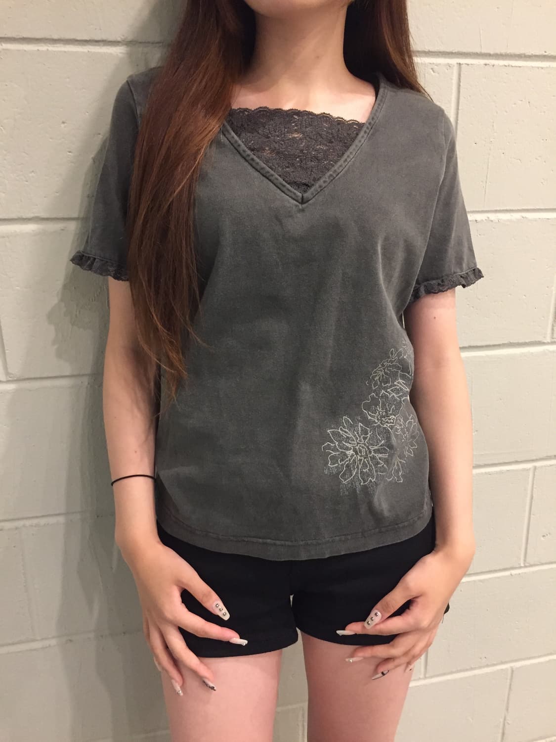 “SAVE OUR SOUL” V-neck 반팔 상품이미지5
