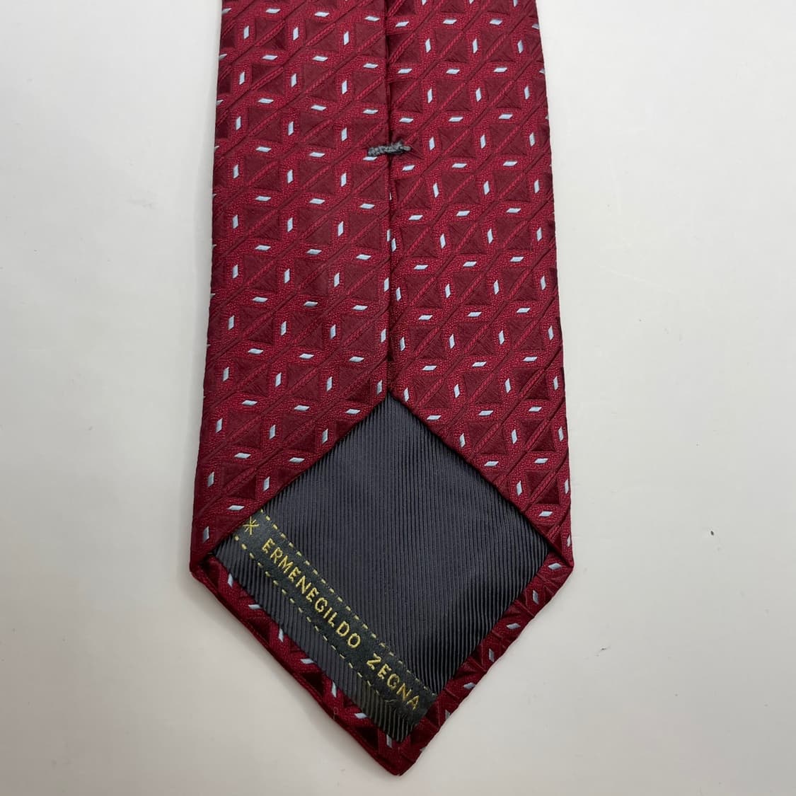 401) (Ermenegildo zegna) 에르메네질도제냐 패턴 넥타이 상품이미지4