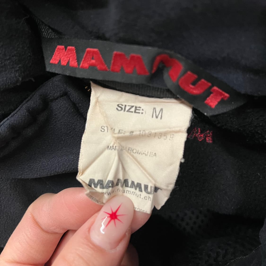 [정품/M] 마무트 소프트쉘 플리스 자켓 b19 상품이미지8