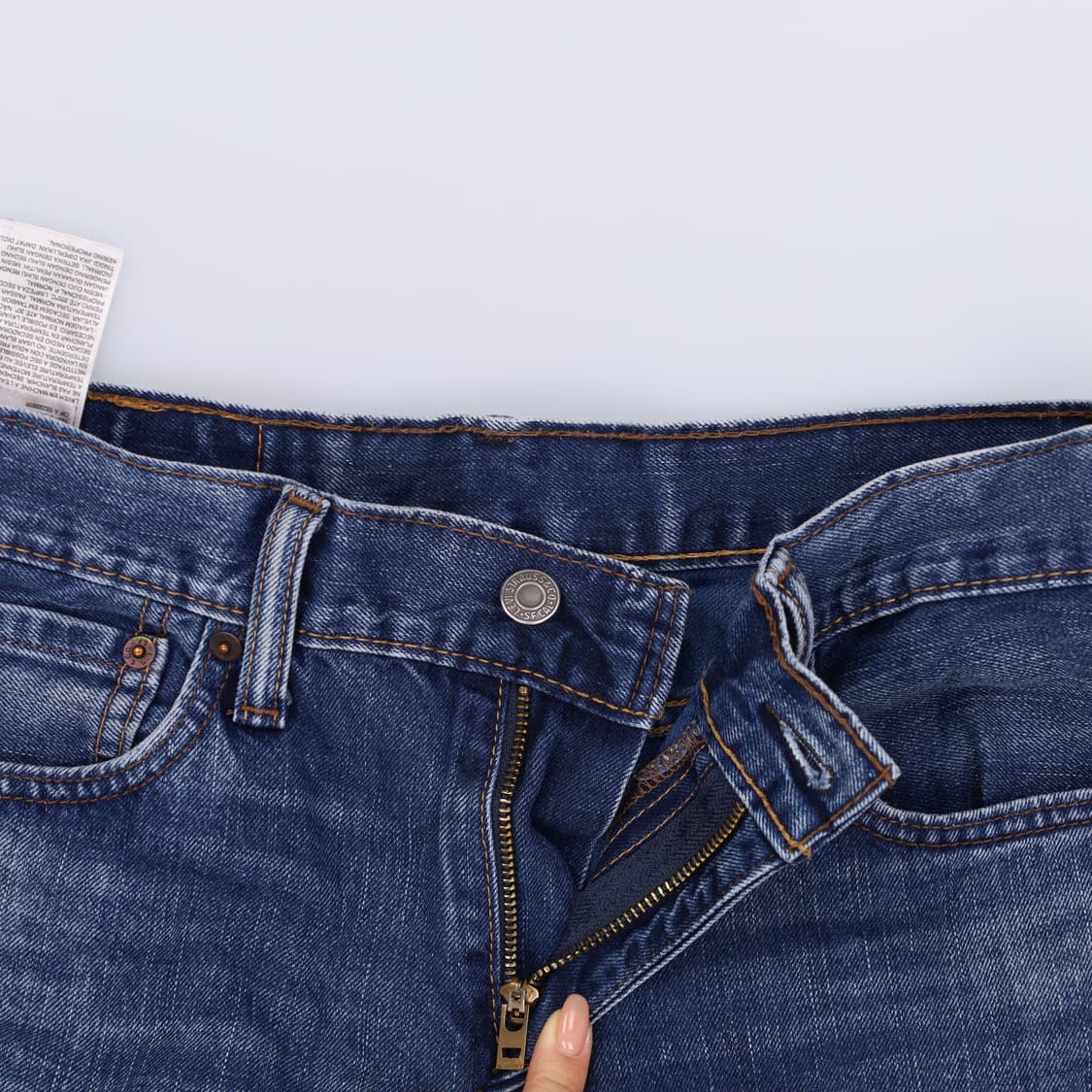 [W30 L32] 리바이스 511 워싱 데님 팬츠 1222J 상품이미지3