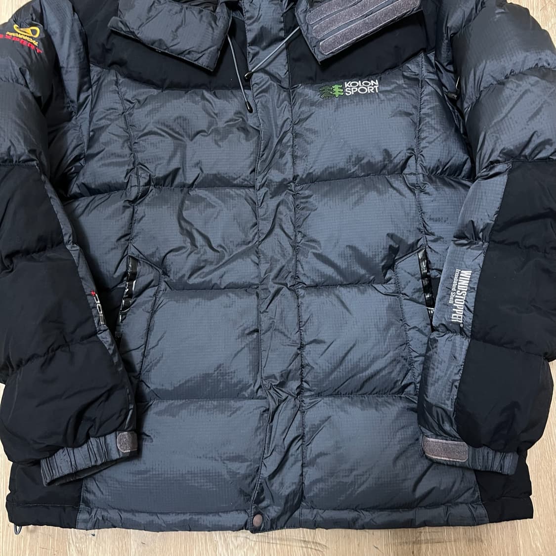 코오롱 스포츠 남성 윈드스토퍼 800 대장급 패딩 L/100  상품이미지3