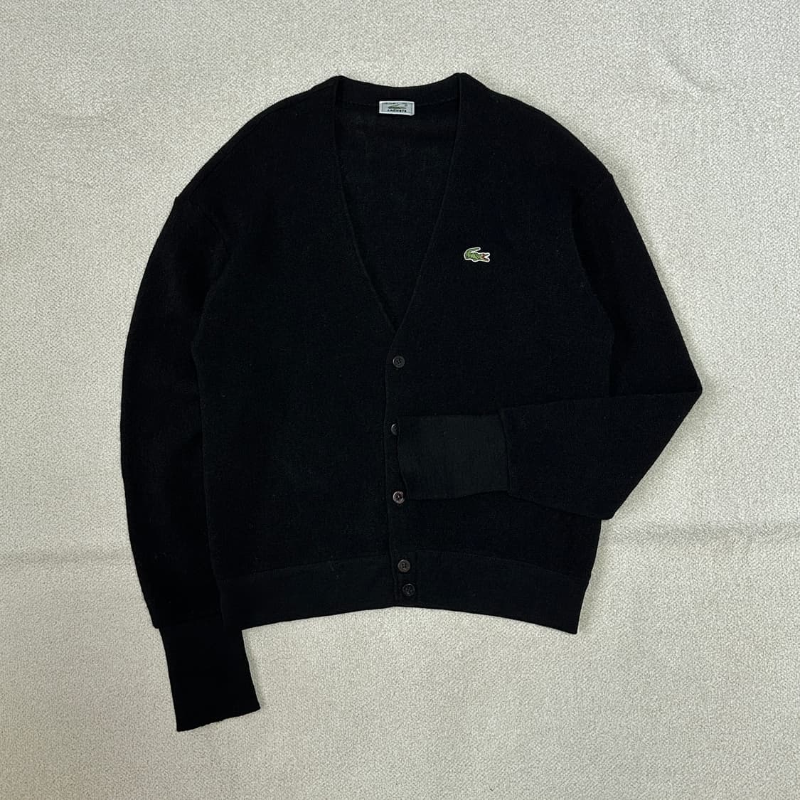 라코스테 브이넥 울 가디건 상품이미지1