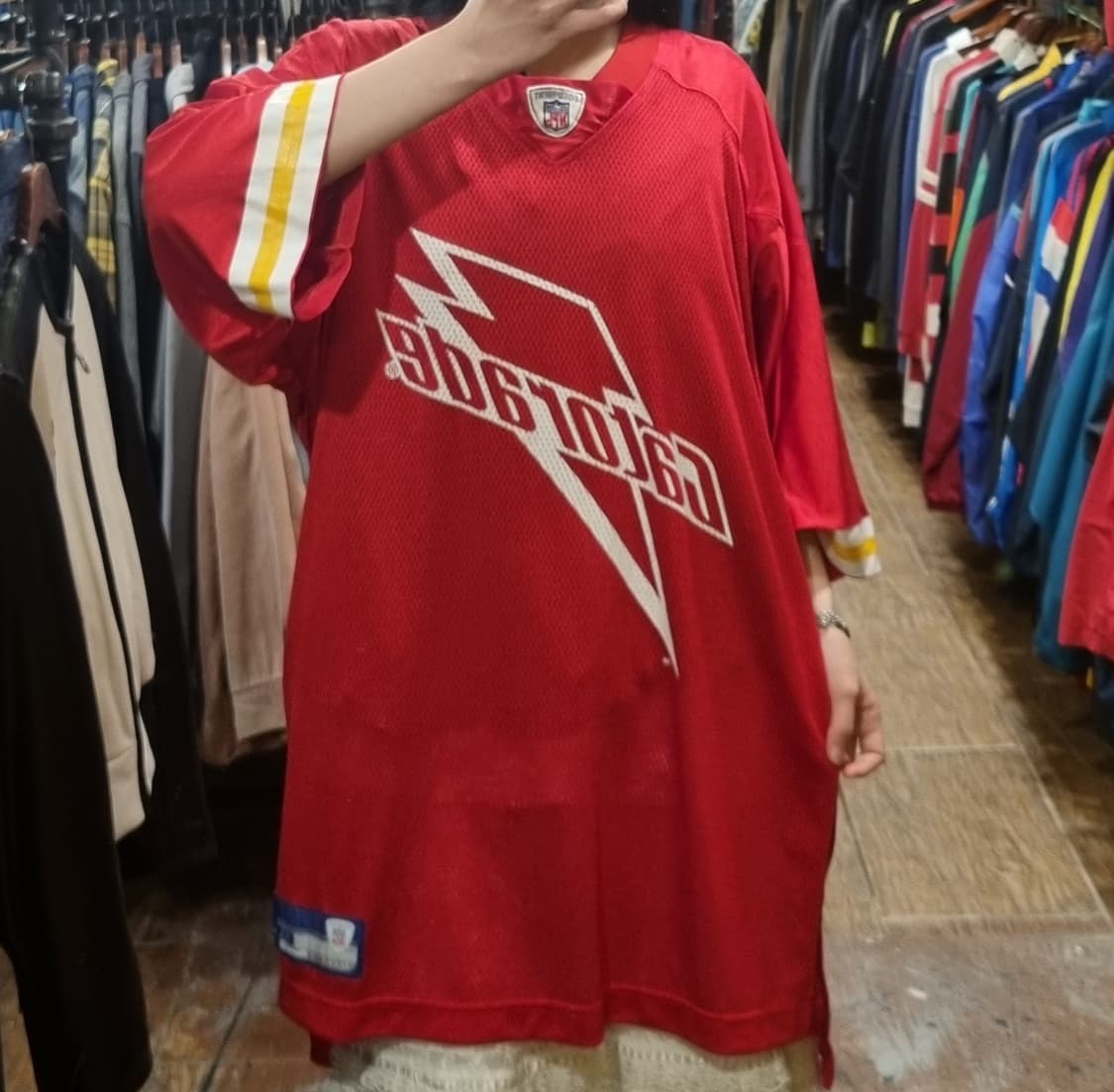 [Hi] NFL 풋볼 져지 반팔티 레드 상품이미지4