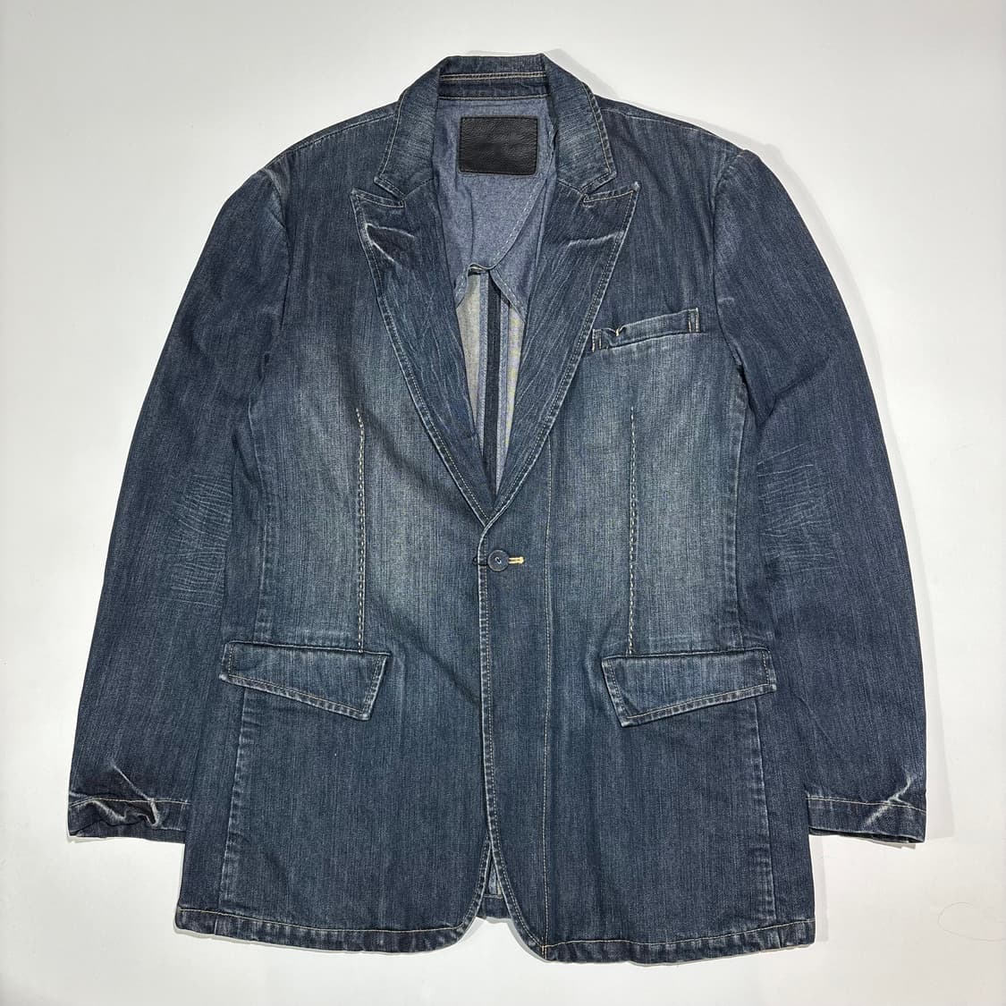 리바이스 빈티지 워싱 데님 블레이저 자켓 상품이미지1