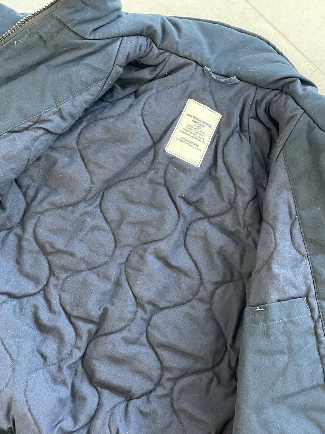 [L] 00's US NAVY SHIPBOARD JACKET 쉽보드 자켓 상품이미지4