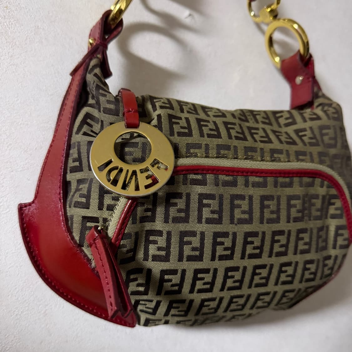 펜디 FF 로고 미니 호보&숄더백  상품이미지2