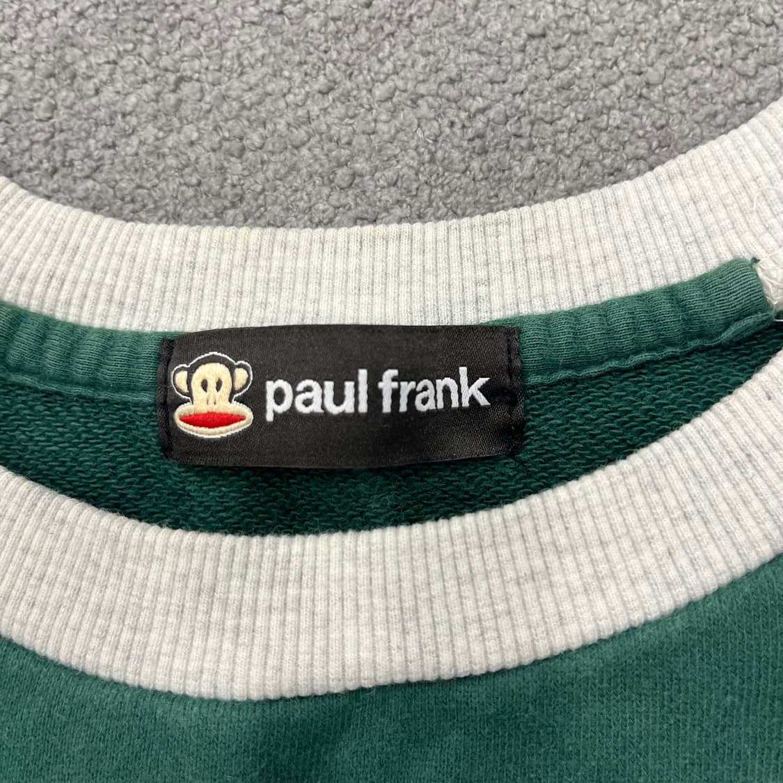 M 폴프랭크 그린 맨투맨 상품이미지5